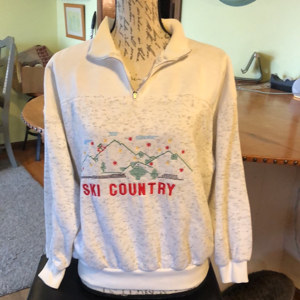 Vintage Ski Sweatshirt